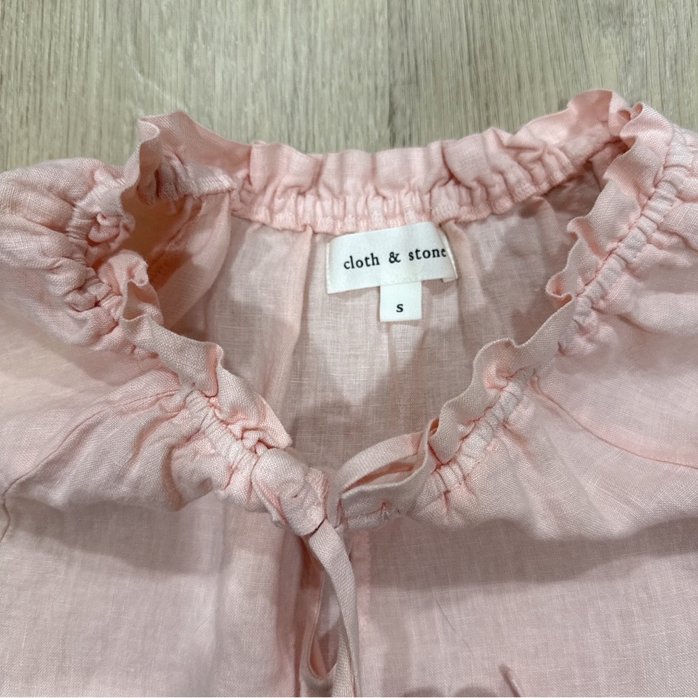 Cloth & Stone Light Pink Mini Dress - Picture 4 of 5
